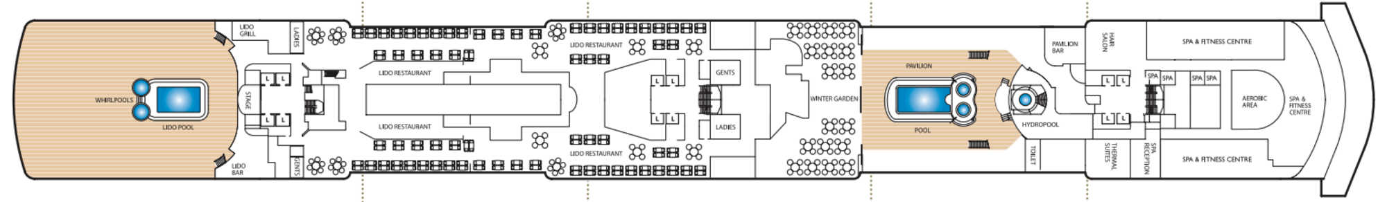 Deck 9 plan